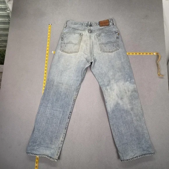 Edwin Jeans Mens Selvedge 505X Light Blue Straight Selvedge Japan Fits 28x28